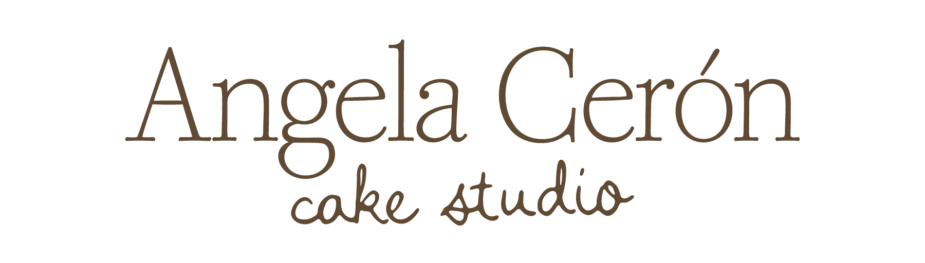 Angela Cerón Cake Studio